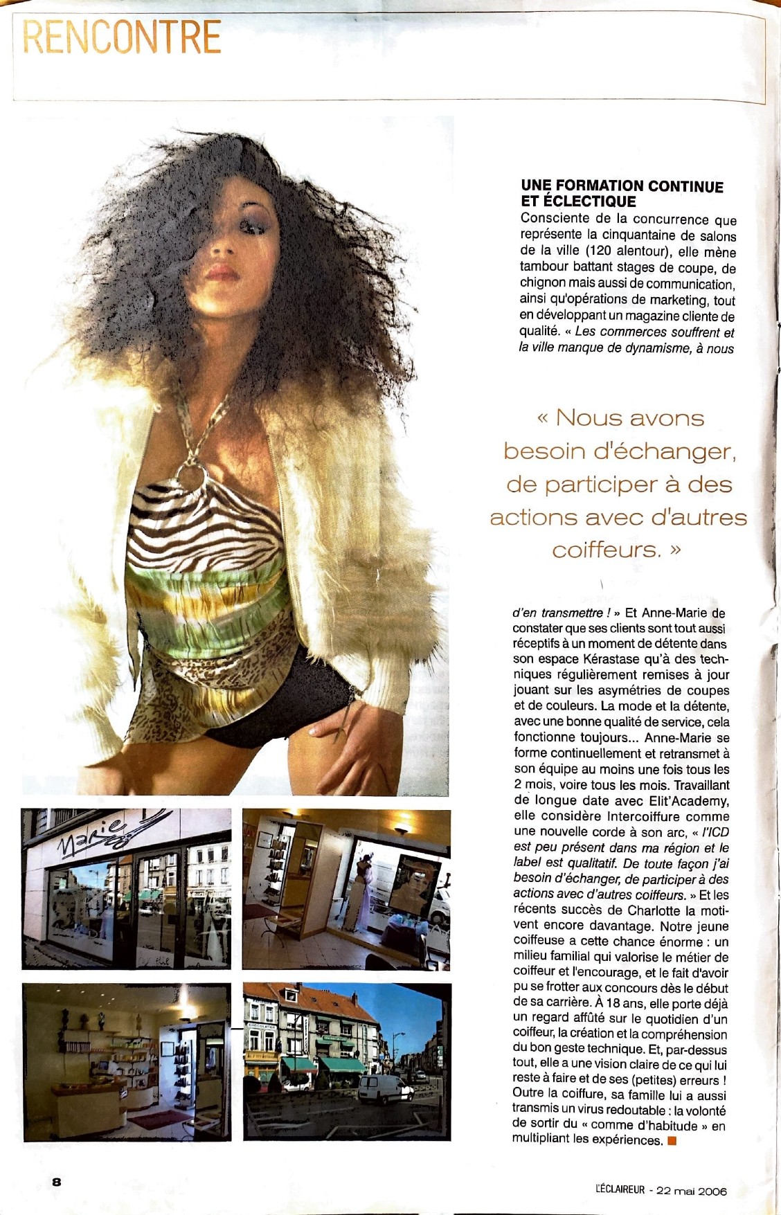 Édito — Série photo matières